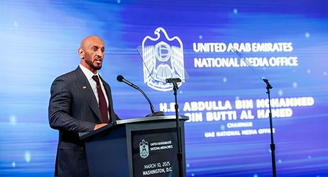 HH Sheikh Mohammed bin Zayed Al Nahyan issued a decree to establish the National Media Office under the Presidential Court, signifying a new era of centralized media leadership.

