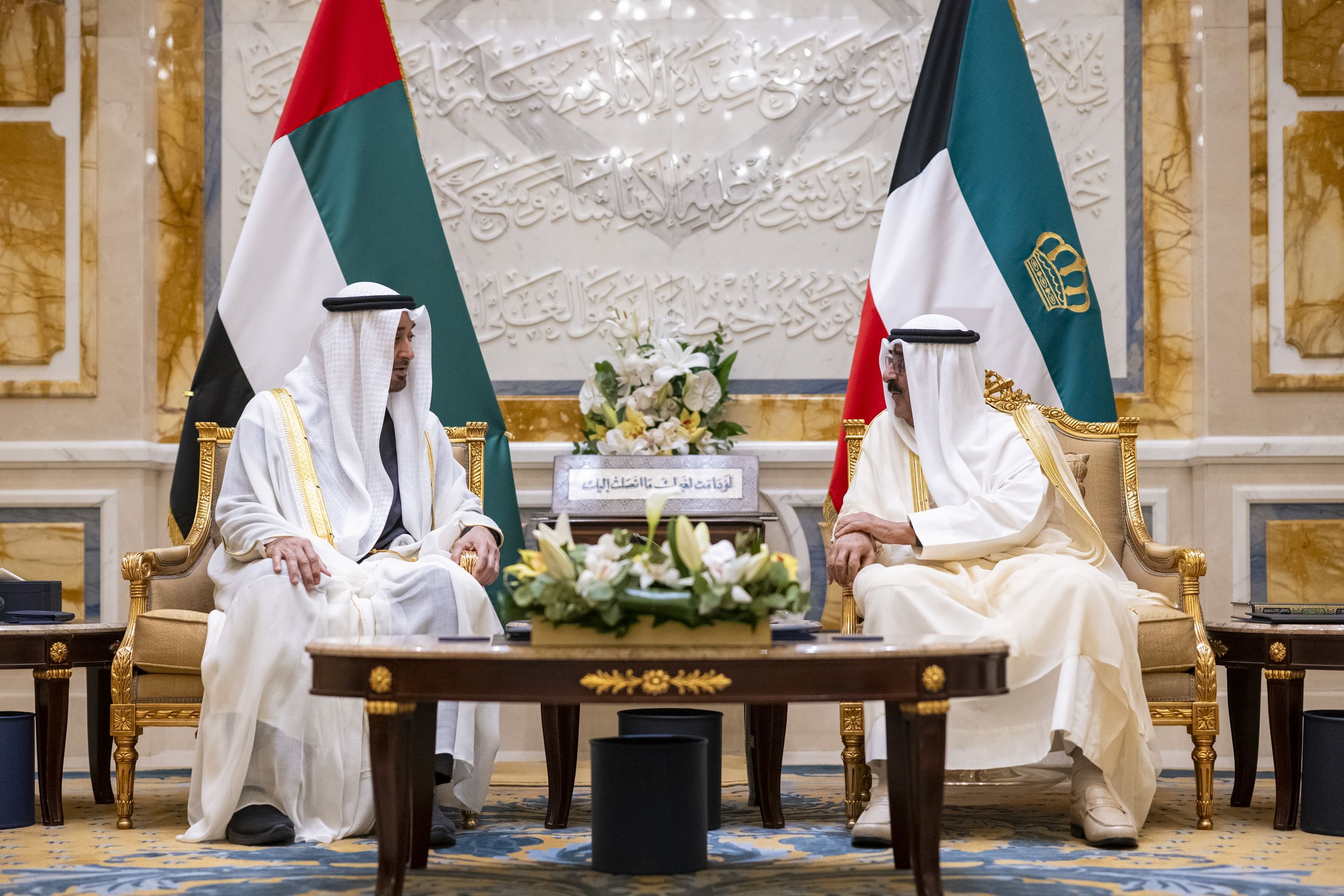UAE President, Emir of Kuwait discuss fraternal ties, regional developments