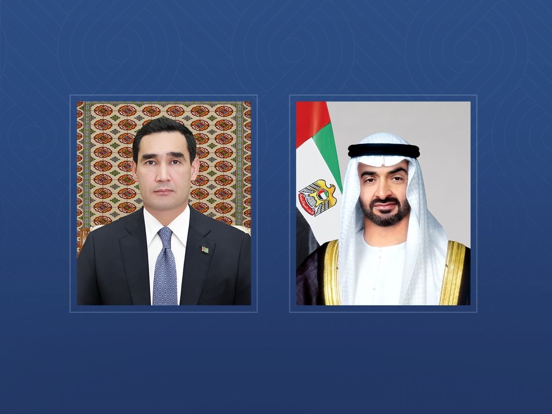 UAE President congratulates President of Turkmenistan on 30th anniversary of diplomatic relations