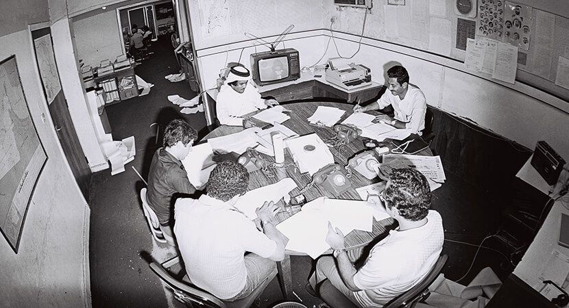 Sawt Al Ummah newspaper was launch, owned by Ahmed Sultan Al Jaber. And Al Fajr newspaper was launched, owned by Obaid Humaid Al Mazrooei, and the start of Dubai TV broadcast. 