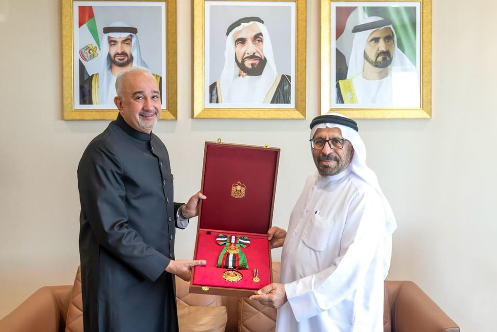 UAE President awards Ambassador of Pakistan First-Class Order of Zayed II